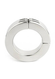 Steel Hinged Magnetic Cockring 50mm Titus