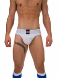 Jockstrapy Barcode Sergey Jock Basic White XL