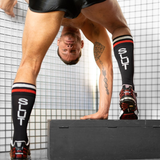 Skarpety Piłkarskie Czarno-Czerwono-Białe Slut Boxer Barcelona