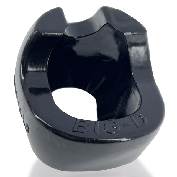 Big-D Shaft Grip Cockring Black Oxballs 