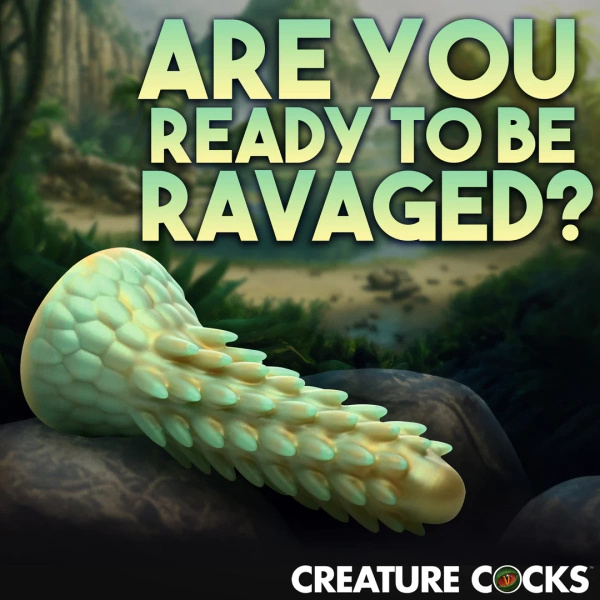 Creature Cocks Stegosaurus Spiky Reptile Dildo