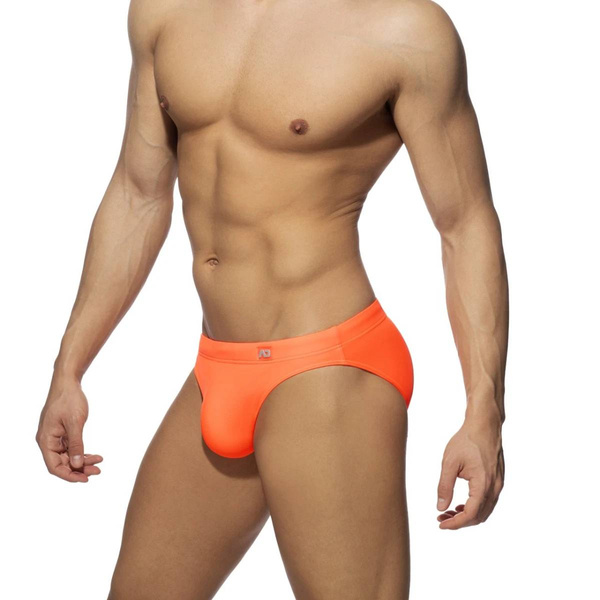 Neon Swim Bikini Brief Neon Orange S Addicted