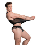 Aspen Mesh Майка Чорний L CellBlock13