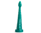Mr Hankey's Fantasy Dildo Sigmaloid Med Metallic Green Vac XS