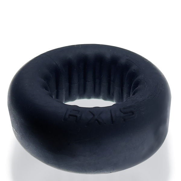 Axis Rib Griphold Cockring Ice Black Oxballs