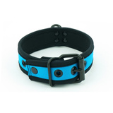 Neo Bold Color Puppy Collar Аква L-Xxl Mr-S-Leather