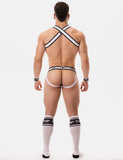 Джокстрапи Jockstrap Top White-Black S Barcode Berlin