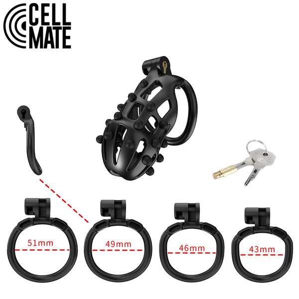 Pas cnoty FlexiSpike Chastity Cage Size 2 CELLMATE