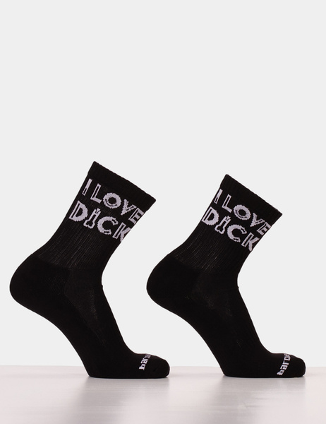 Skarpetki Fun Socks I Love Dick Black-White S/M Barcode Berlin