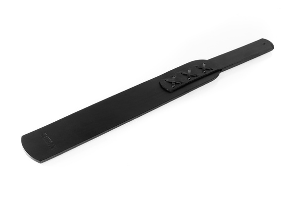 Black Lace-Up Paddle Primal Bond Whips