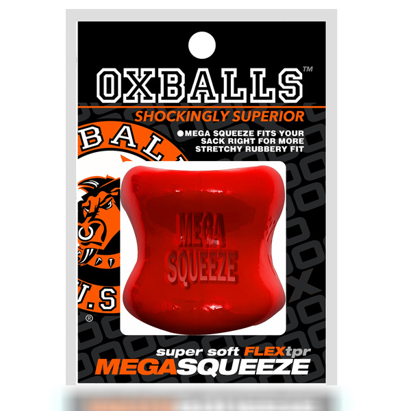 Розтяжка яєць Mega Squeeze Ergofit Ballstretcher Red Oxballs