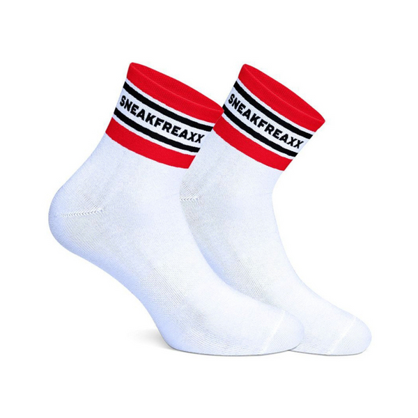Skarpetki SneakFreaxx Sneaks Horny Short Low Socks White