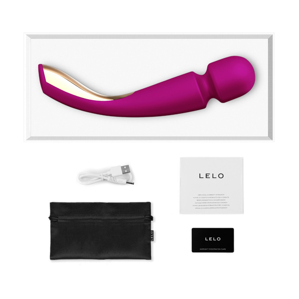 Wibrator Różdżka Smart Wand 2 Large Deep Rose Lelo