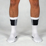 Socks F*Ckstar Top Skarpetki Białe Aasssoxx