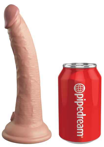 7 Inch Dual Density Silicone Cock Light King Cock