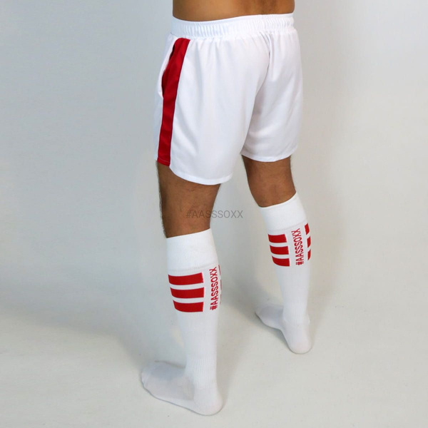 Aasssoxx Football Shorts White S