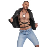 Serve Leather Icon Harness Black L/Xl Mister B