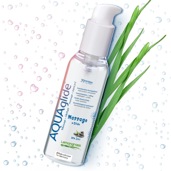 JoyDivision AQUAglide Massage + Glide lemongrass 200 ml