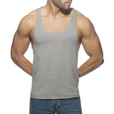 Tank Back Printed Heather Grey XXL Addicted