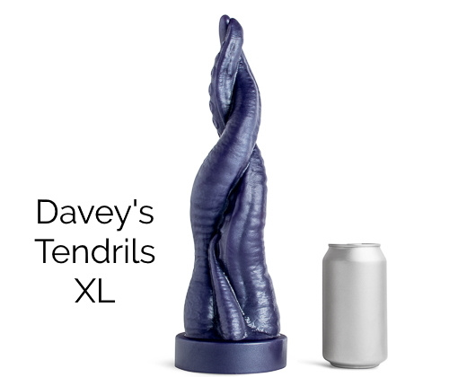 Фантазійне ділдо Davy'S Tendrils Xl Mr Hankeys