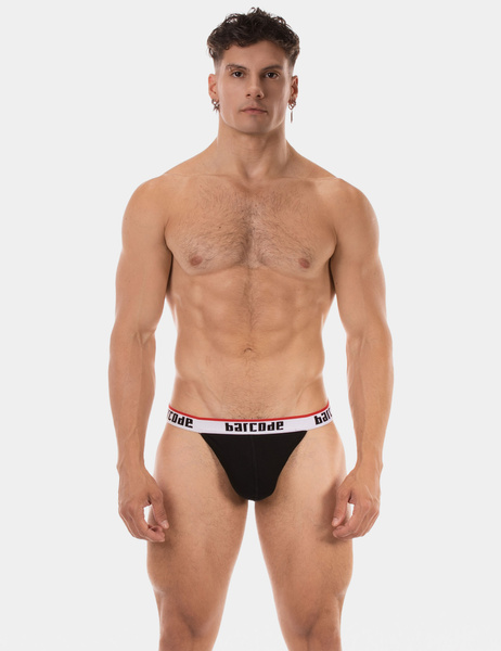 Чоловічі стрінги Thong Miran Black M Barcode