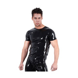 Lateksowa koszulka męska T-Shirt black XXL LateX
