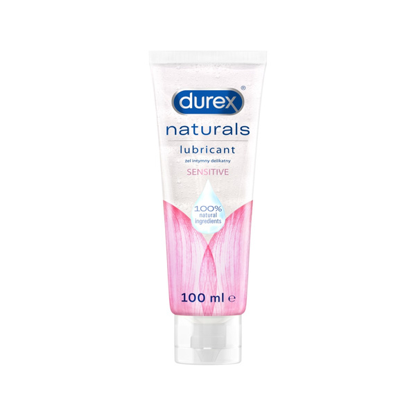 Делікатний зволожуючий гель на натуральних інгредієнтах Naturals Sensitive 100 Ml Durex