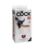Uprząż z dildo King Cock Strap on Horness Pipedream 8 Light