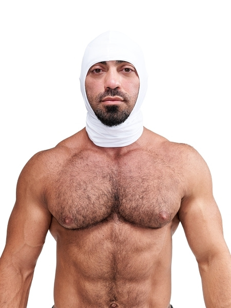 Mister B Multi-Purpose Lycra Hood White