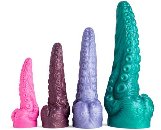 Dildo Siswet's Tentacle Soft Metallic Purple Vac M Mr Hankeys