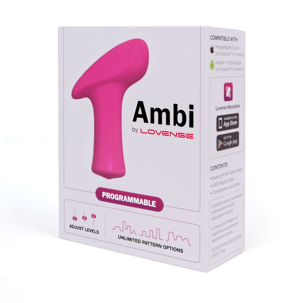 App-controlled clitoral stimulator Ambi Lovense