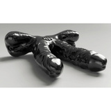 Dildo Steroid ABS03 Teamwork 25 x 7cm All Black