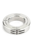 Steel Hinged Magnetic Cockring 45mm Titus