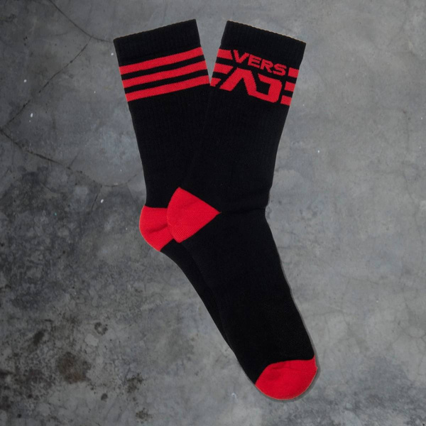 Skarpetki Fetish AD Vers Socks Black-Red L/XL Addicted