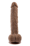 Dildo 25 cm Gender X Flexskin Poseable True Feel Dark