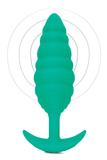Анальний пробка Twist Texture Plug Green b-Vibe