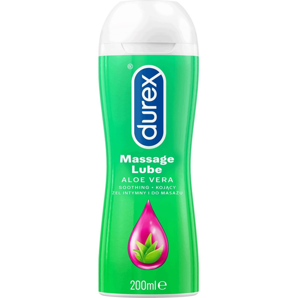 Заспокійливий інтимний гель і для масажу 2в1 Aloe Vera 200Ml Durex