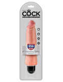 Kink Cock 8" Vibrating Stiffy Flesh