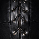 Fetish Vegan Leather Mask Black XS/S Addicted