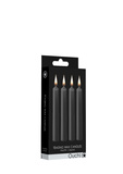 Ouch! Teasing Wax Candles 4-pack Black