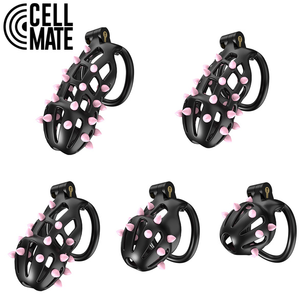 Pas cnoty FlexiSpike Chastity Cage Size 4 CELLMATE