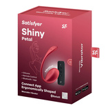 Jajeczko wibrujące Shiny Petal red Connect App Satisfyer