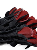 Pejcz Z Różami Impact Leather Flogger With Roses Red Mister B