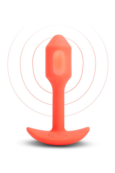 Анальний пробка Vibrating Snug Plug 1 Orange b-Vibe