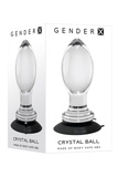 Korek analny Gender X Crystal Ball Clear 