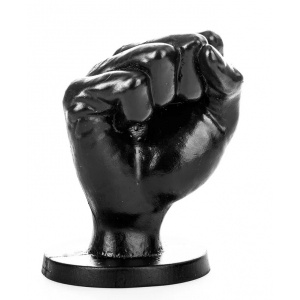 Anal plug AB93 Enrico 13 x 10.5cm All Black