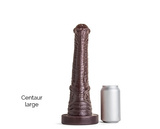 Dildo Centaur Soft/Vac U Lock Black M Mr Hankeys 