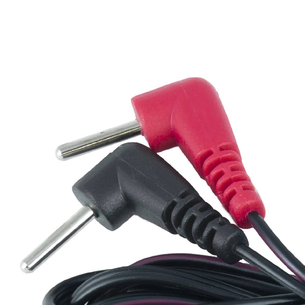 90-Degree Stimulator Cables (2x) ElectraStim