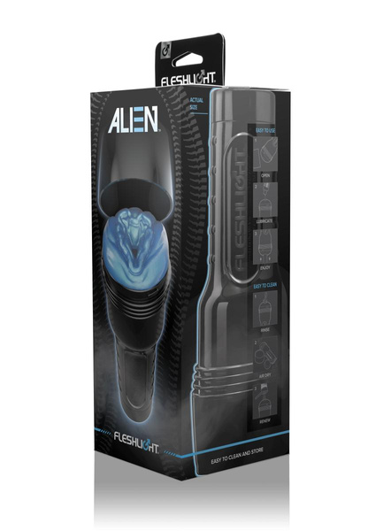 Masturbator Fleshlight Freaks Alien Blue Metallic