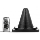 Anal plug AB68 Small Cone 19 x 13cm All Black